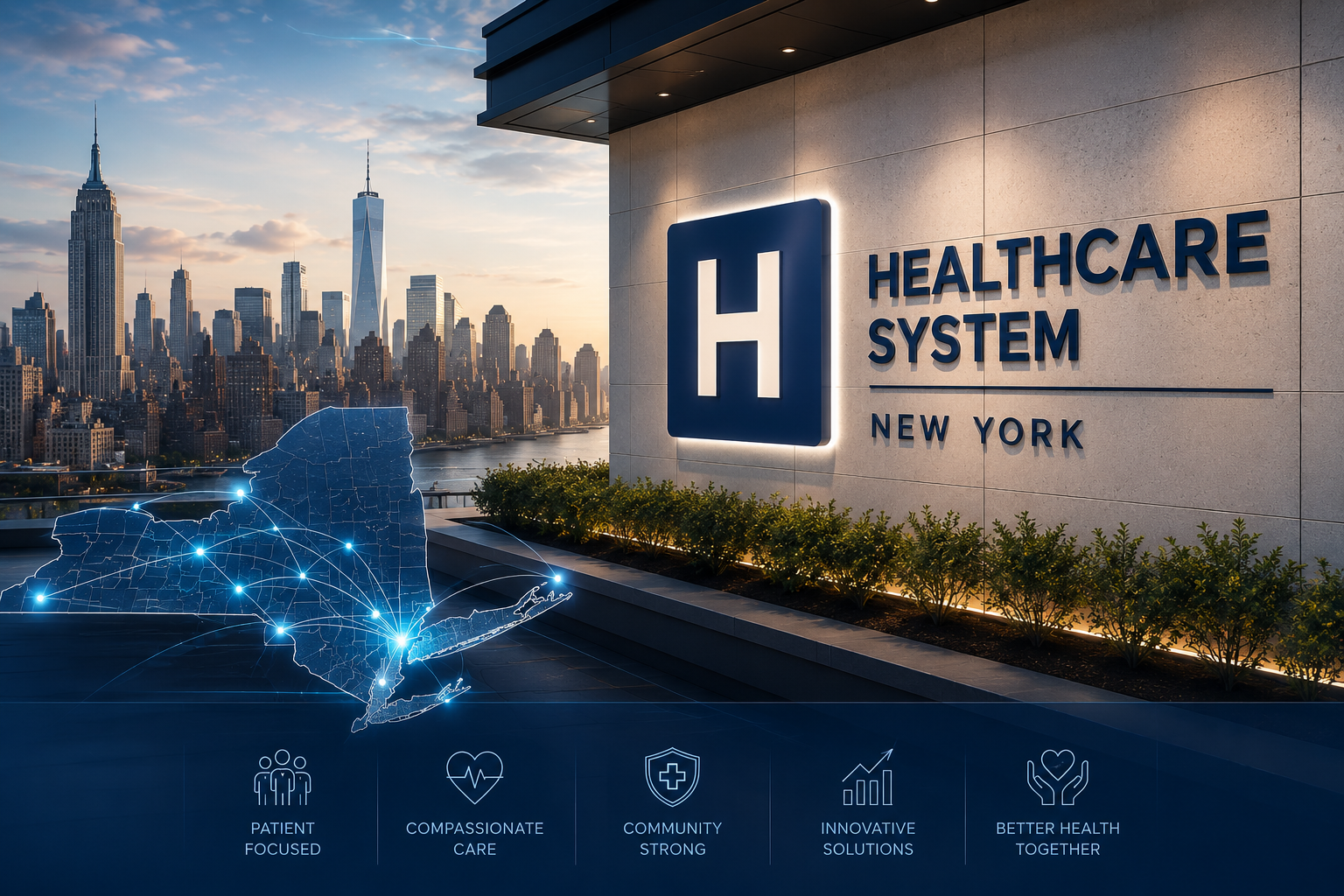 Healthcare System, New York — wireless engagement