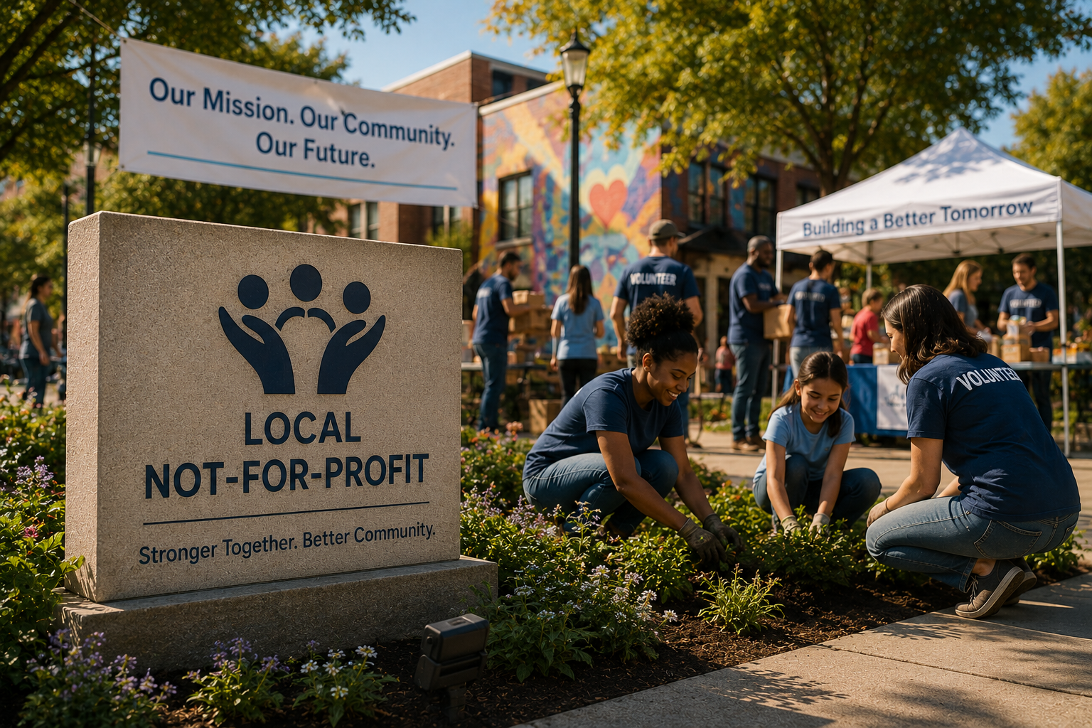 Local Not-for-Profit — wireless engagement